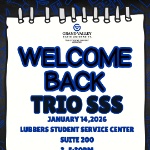 TRIO SSS Welcome Back Event 2026 on January 14, 2026